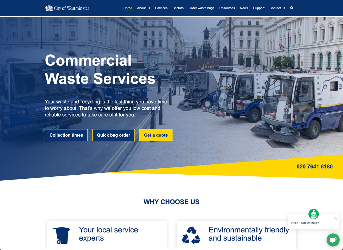 cleanstreets-website-design